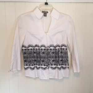 Kenar Embroidered Blouse.